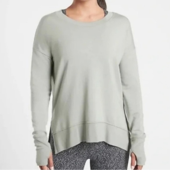 Athleta Coaster Luxe Sweatshirt Size Small - Picture 1 of 11